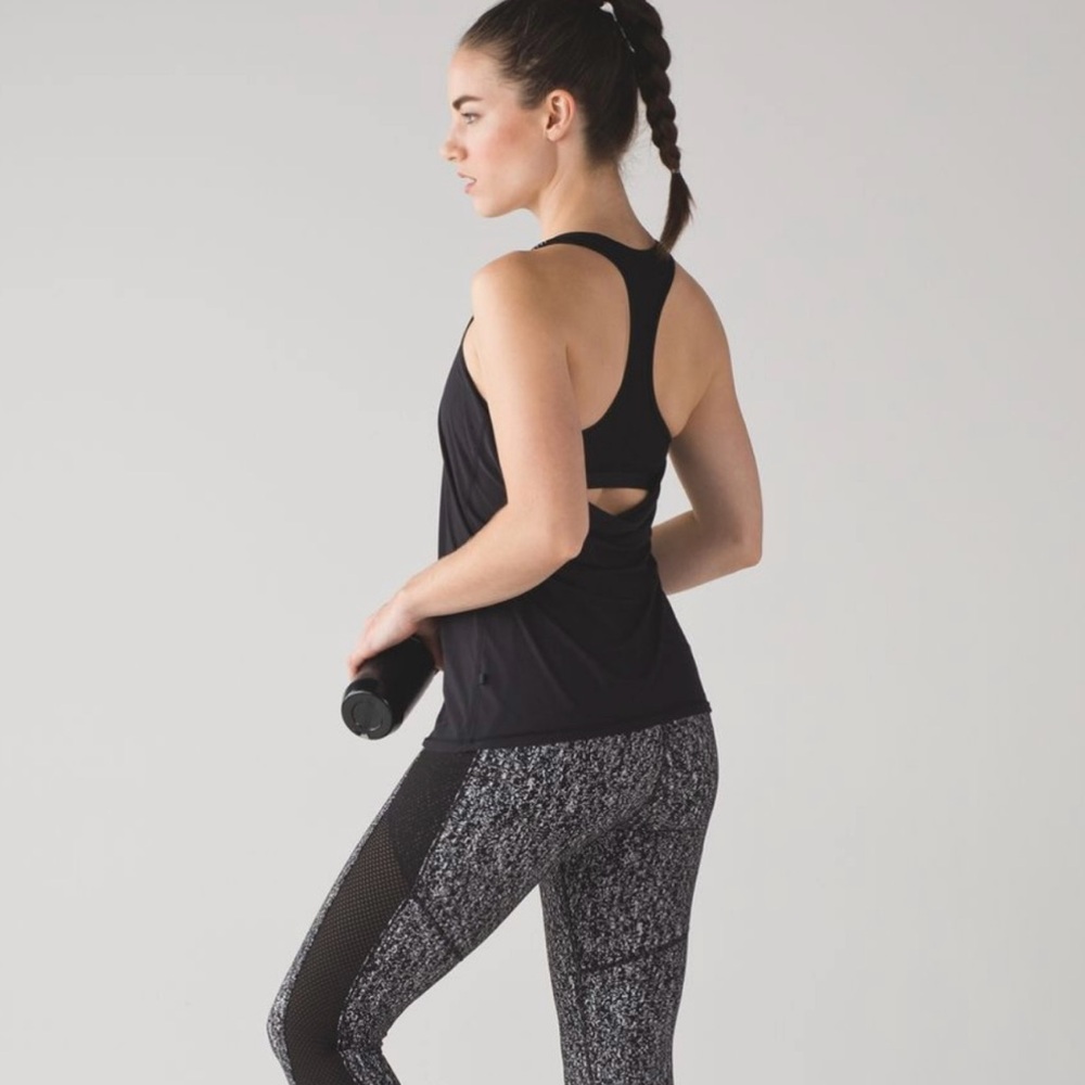 Lululemon Fit Physique Racerback Bra Mesh Tank